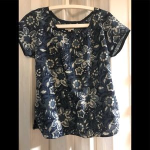 Anokhi printed top never worn!